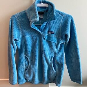 Patagonia Light Blue Snap-T Fleece